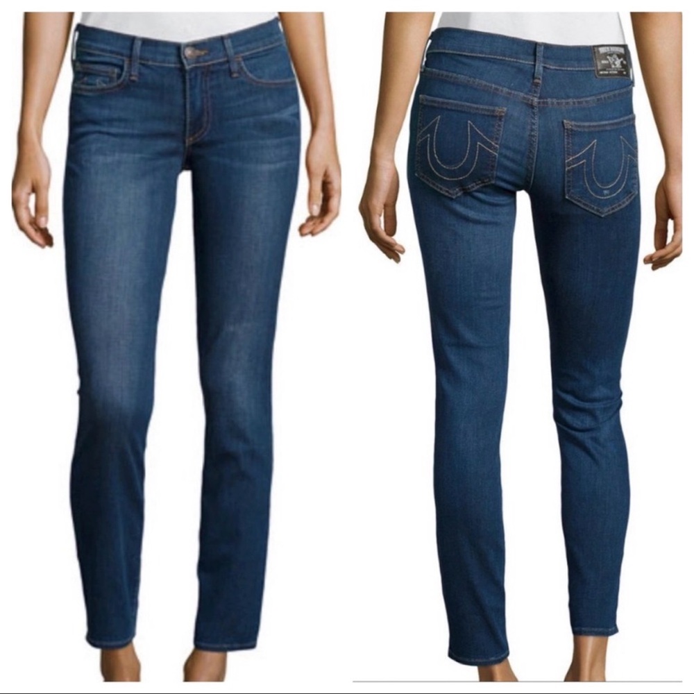 NWT! True Religion Victoria Jeans, Sz 25